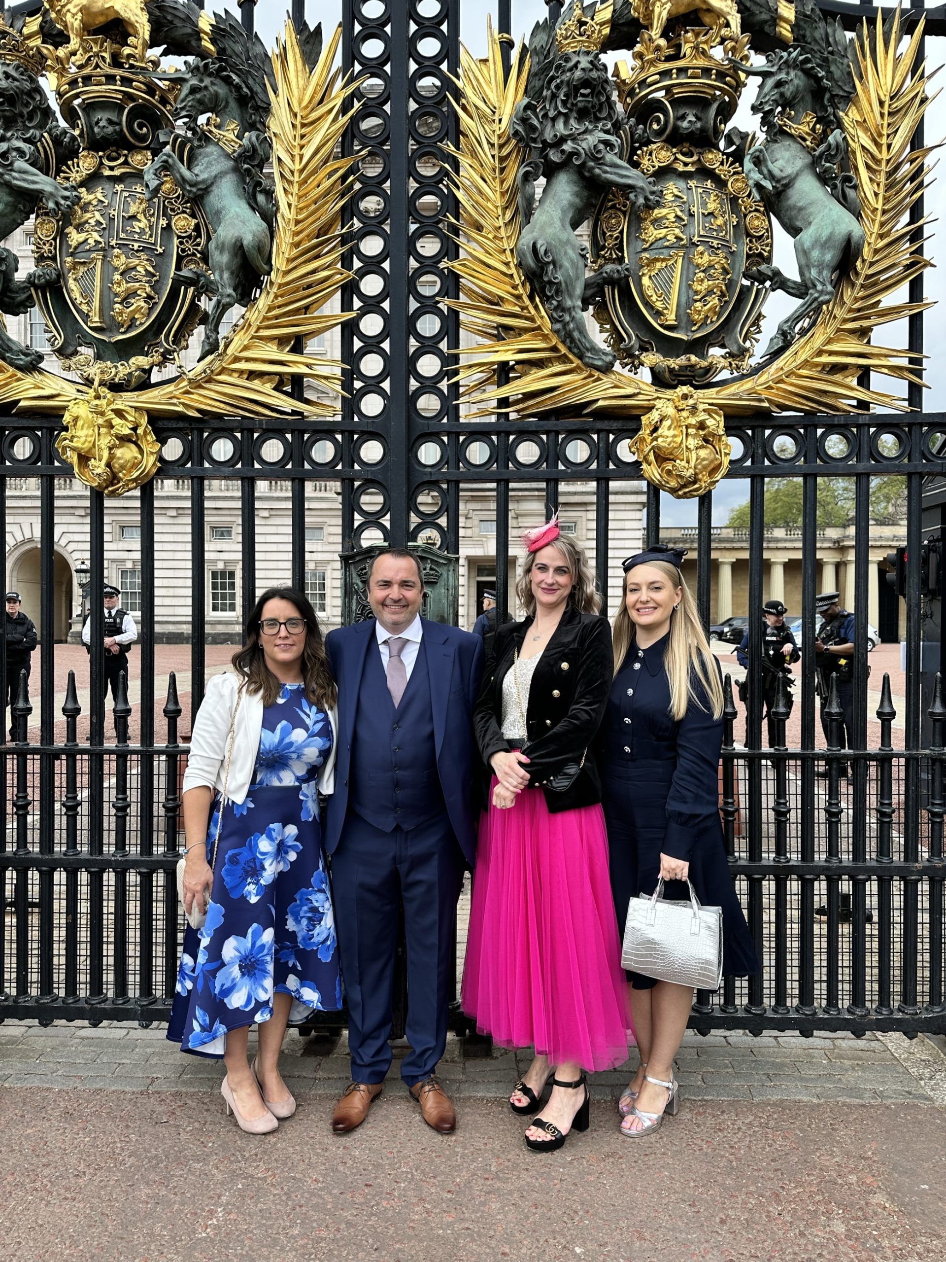 Our SARC team at the Buckingham Palace for the reception hosted by the Queen